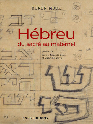cover image of Hébreu du sacré au maternel